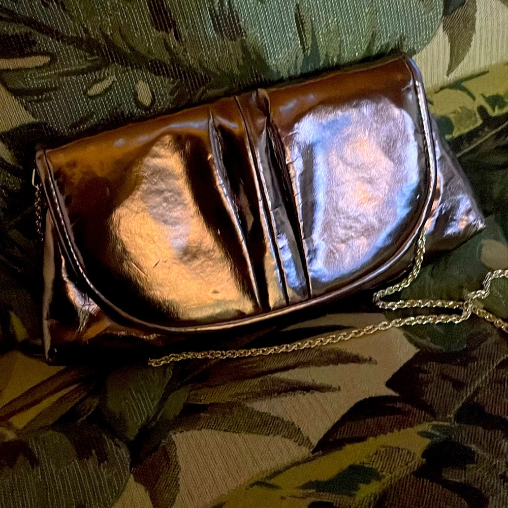 Vintage le regale metallic evening bag.